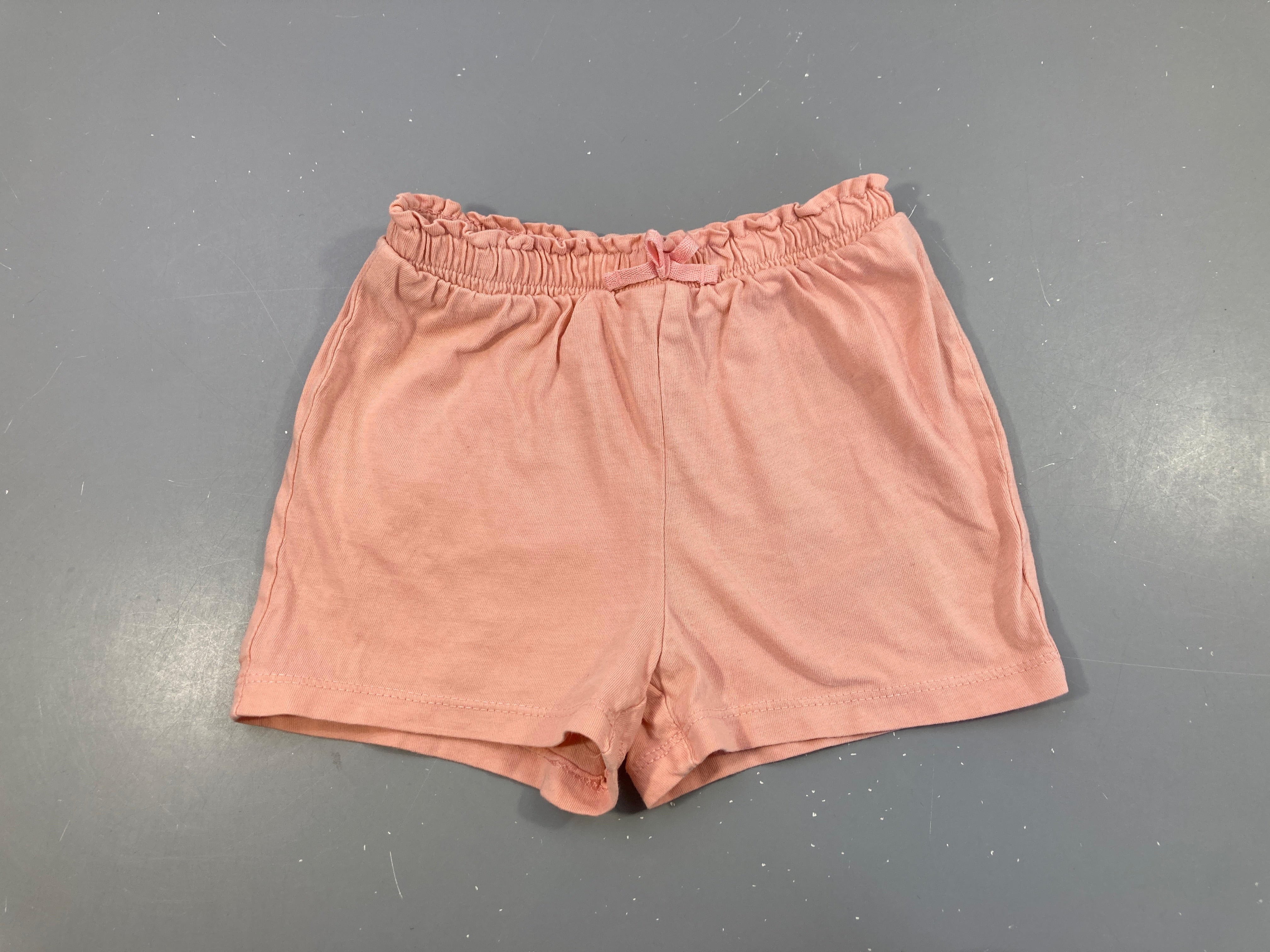 Short jersey rose noeud