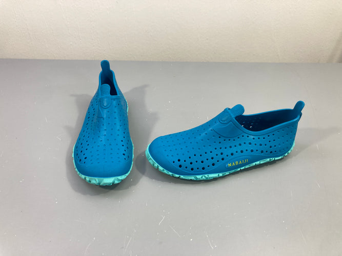 Chaussures d'eau bleues nabaji, 33-34, moins cher chez Petit Kiwi