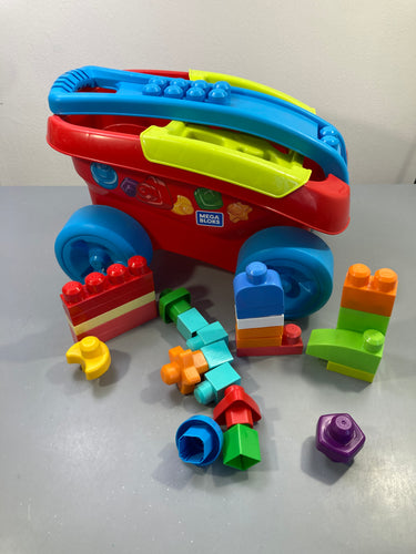 Mon Wagon Trieur de Formes Mega Bloks, moins cher chez Petit Kiwi