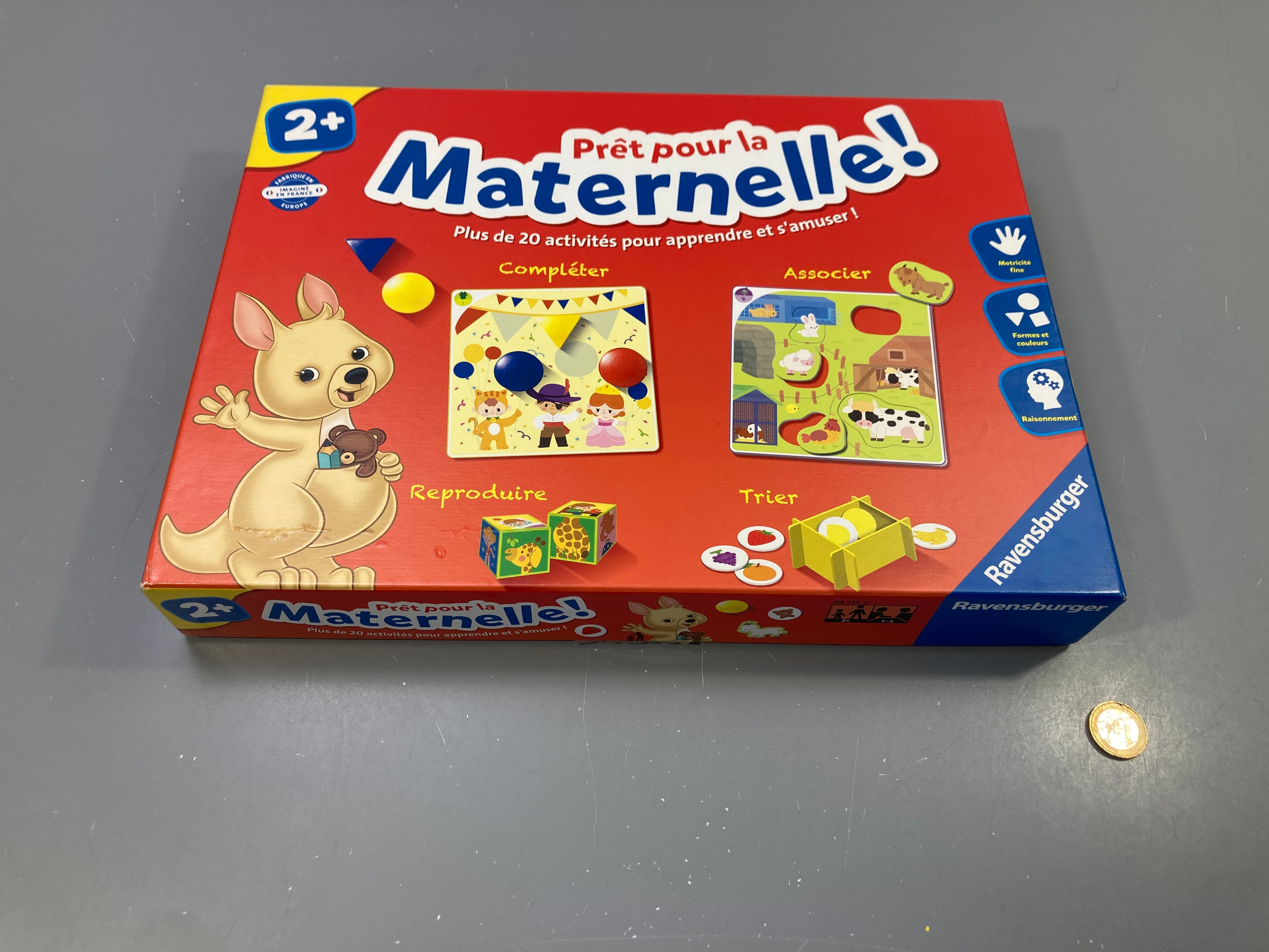 Coffret Prêt pour la Maternelle !, plus de 20 activités, dès 2 ans