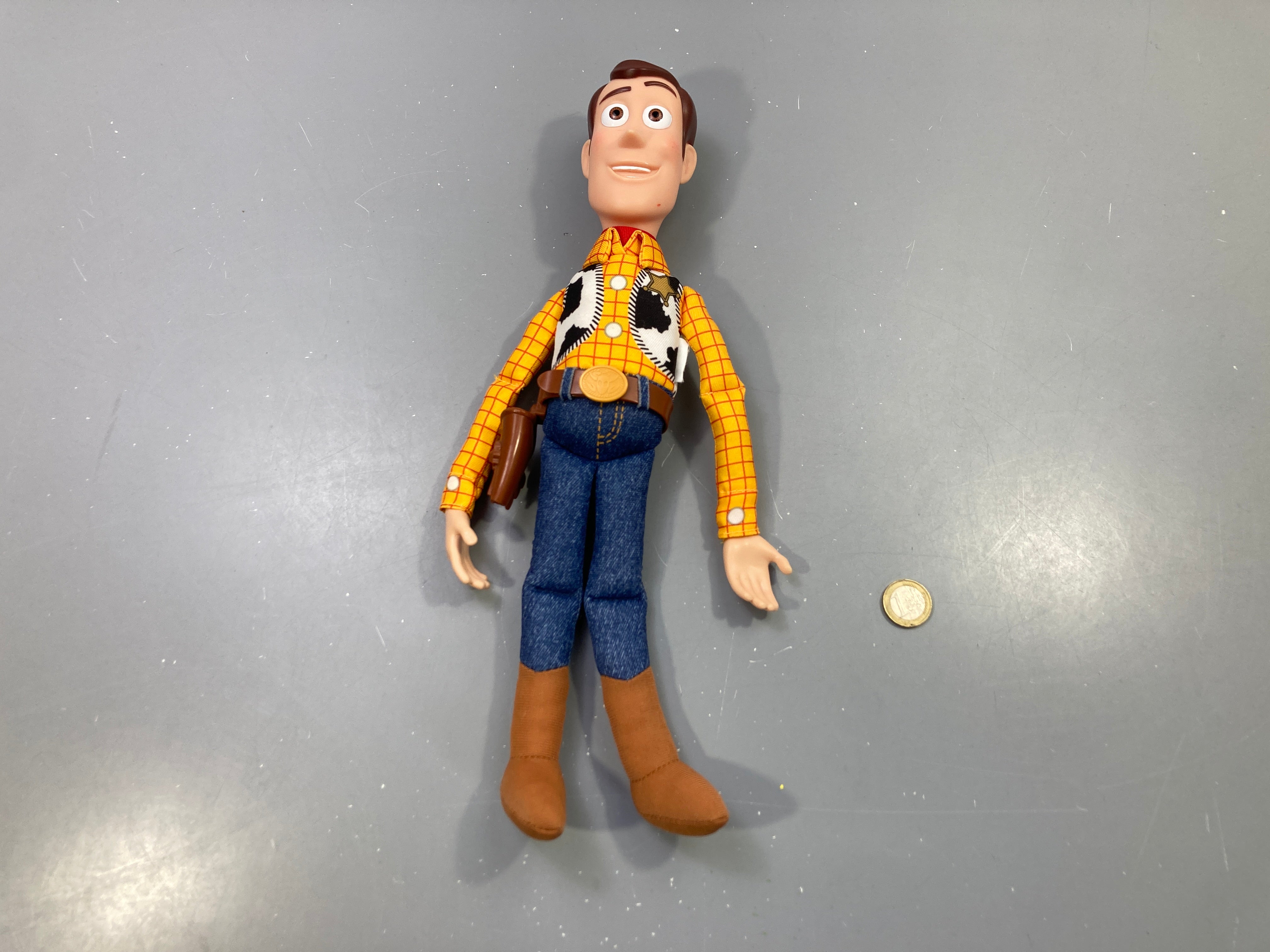 Figurine tissus Woody Toy Stor.y, manque chapeau et fusil