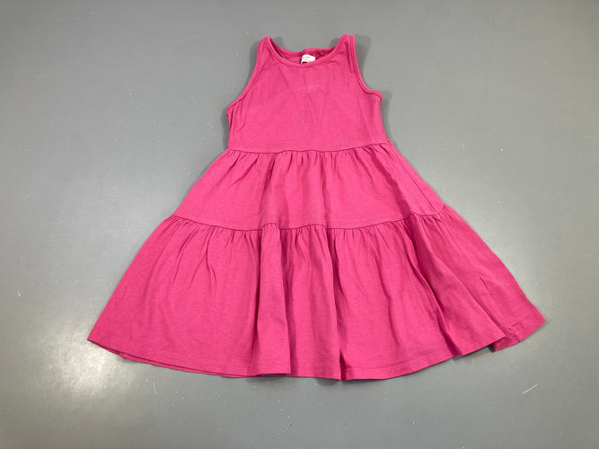 Robe s.m jersey rose, moins cher chez Petit Kiwi
