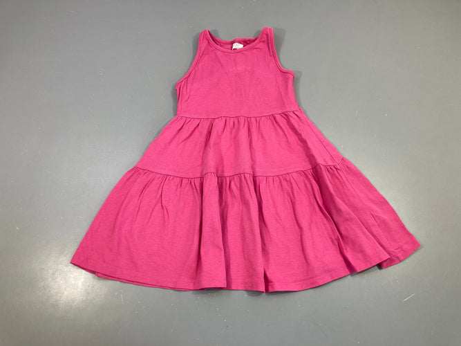 Robe s.m jersey rose, moins cher chez Petit Kiwi