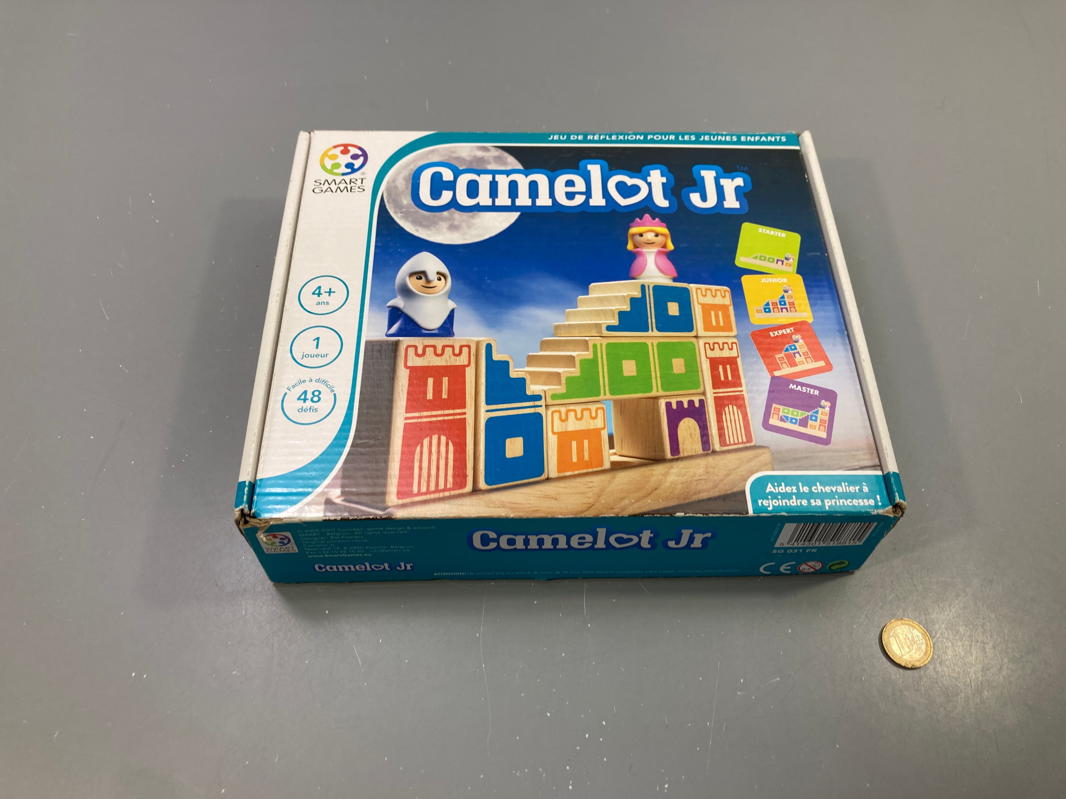 Jeu de réflexion Camelot Jr, 48 défis, dès 4 ans, Smart Games