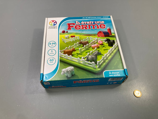 Jeu de réflexion Il était une ferme, 60 défis, dès 4 ans, Smart Games, moins cher chez Petit Kiwi