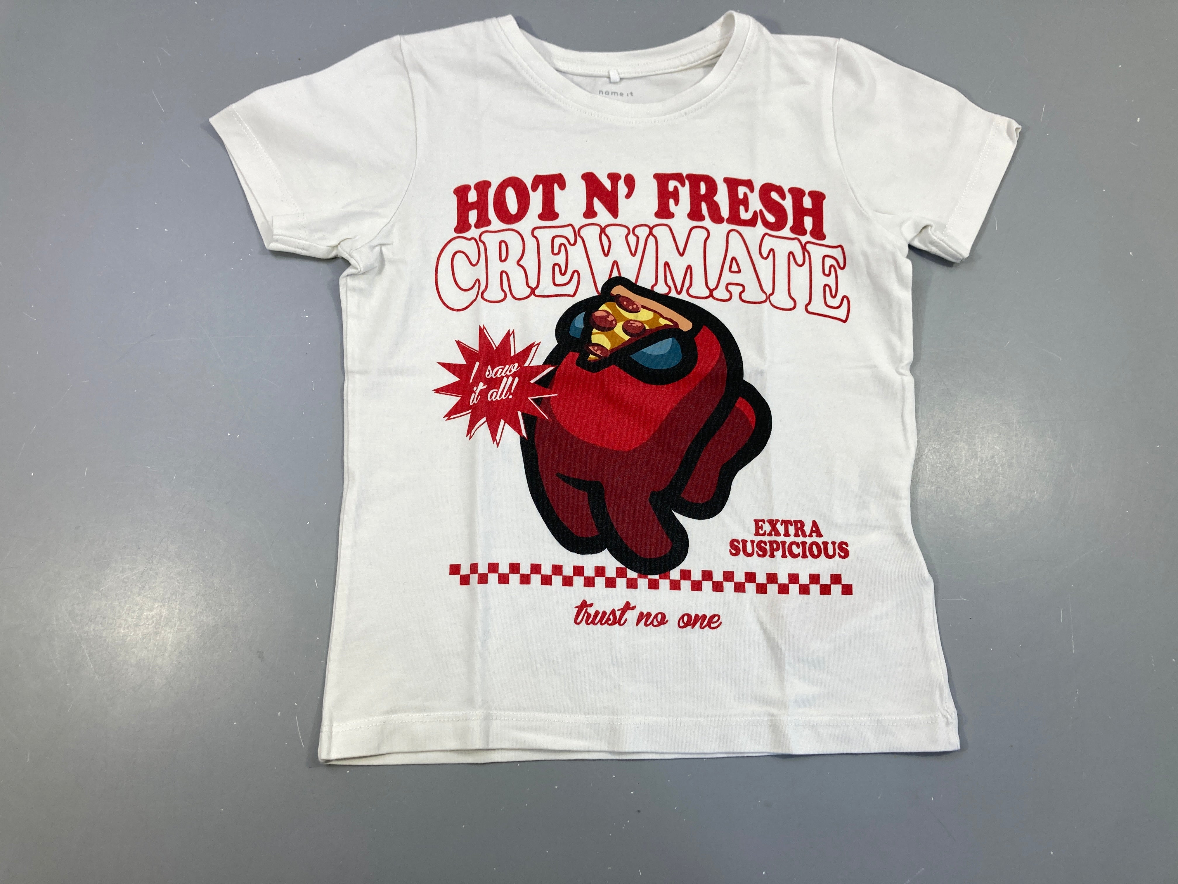 T-shirt m.c blanc Crewmate