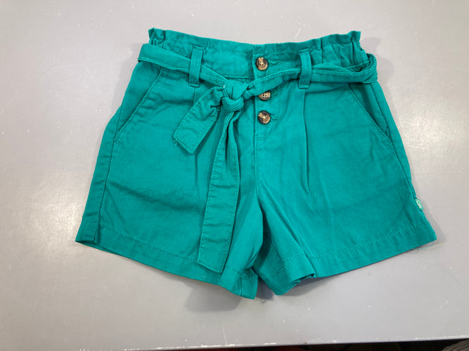 Short vert ceinture, moins cher chez Petit Kiwi