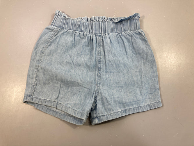 Short denim clair, moins cher chez Petit Kiwi