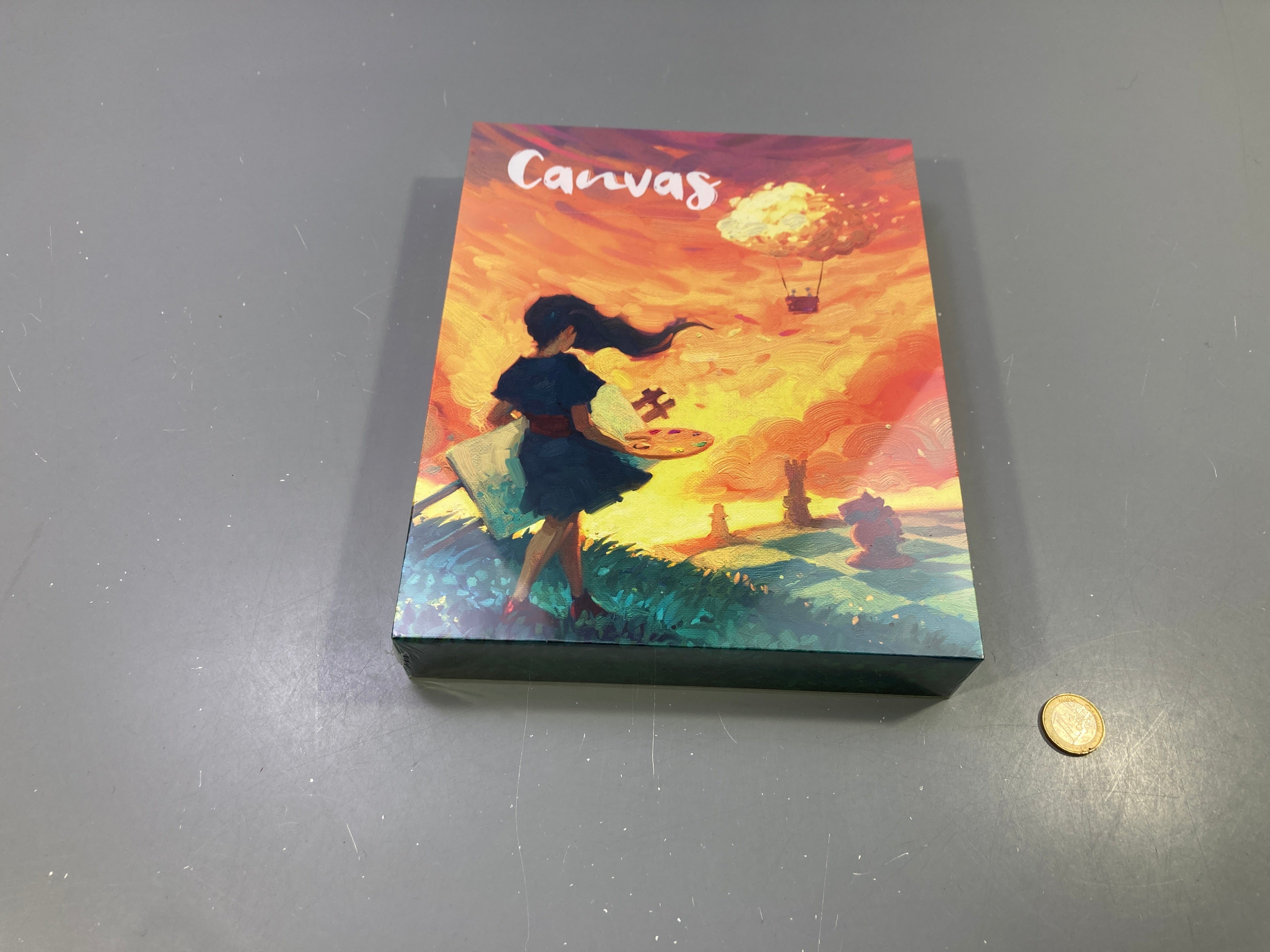 Neuf- sous blister-Jeu de société Canvas, sous film