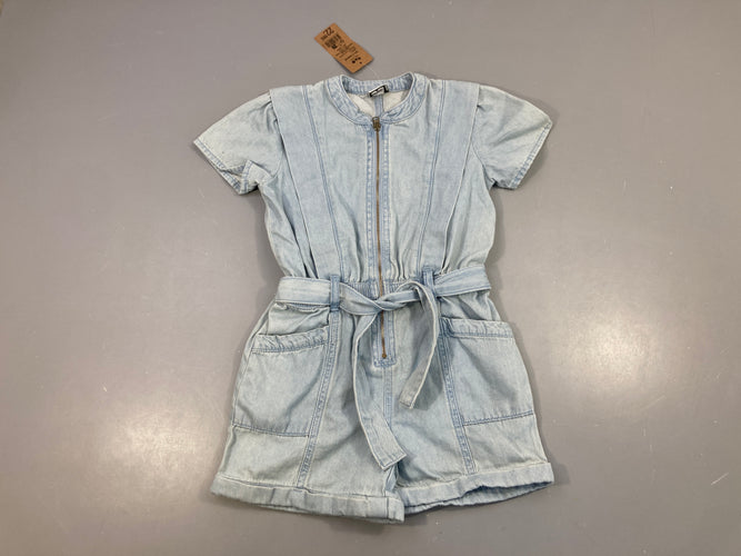 NEUF Combishort m.c denim zip (prix neuf 22,99€), moins cher chez Petit Kiwi