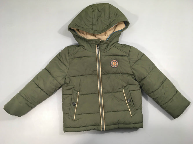 Veste à capuche kaki Qques auréole à rafraichir, moins cher chez Petit Kiwi