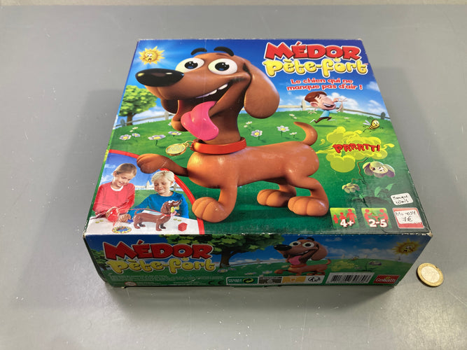 Jeu Médor Pète-Fort 2-5 joueurs, manque 2 jetons, Goliath, moins cher chez Petit Kiwi