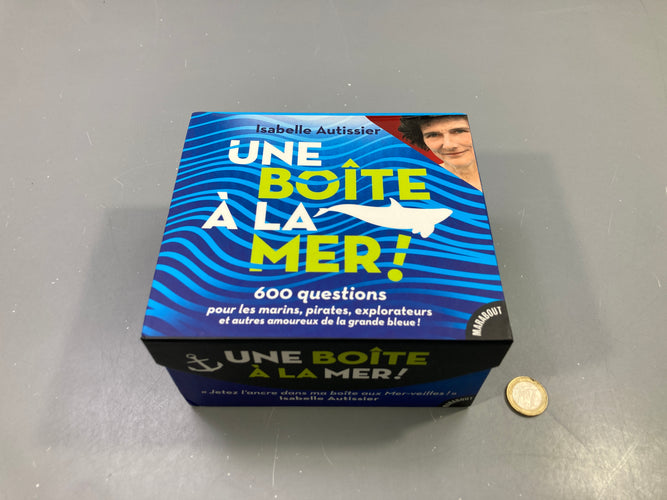 Une boîte à la mer ! 600 questions, Isabelle Autissier, Marabout, moins cher chez Petit Kiwi