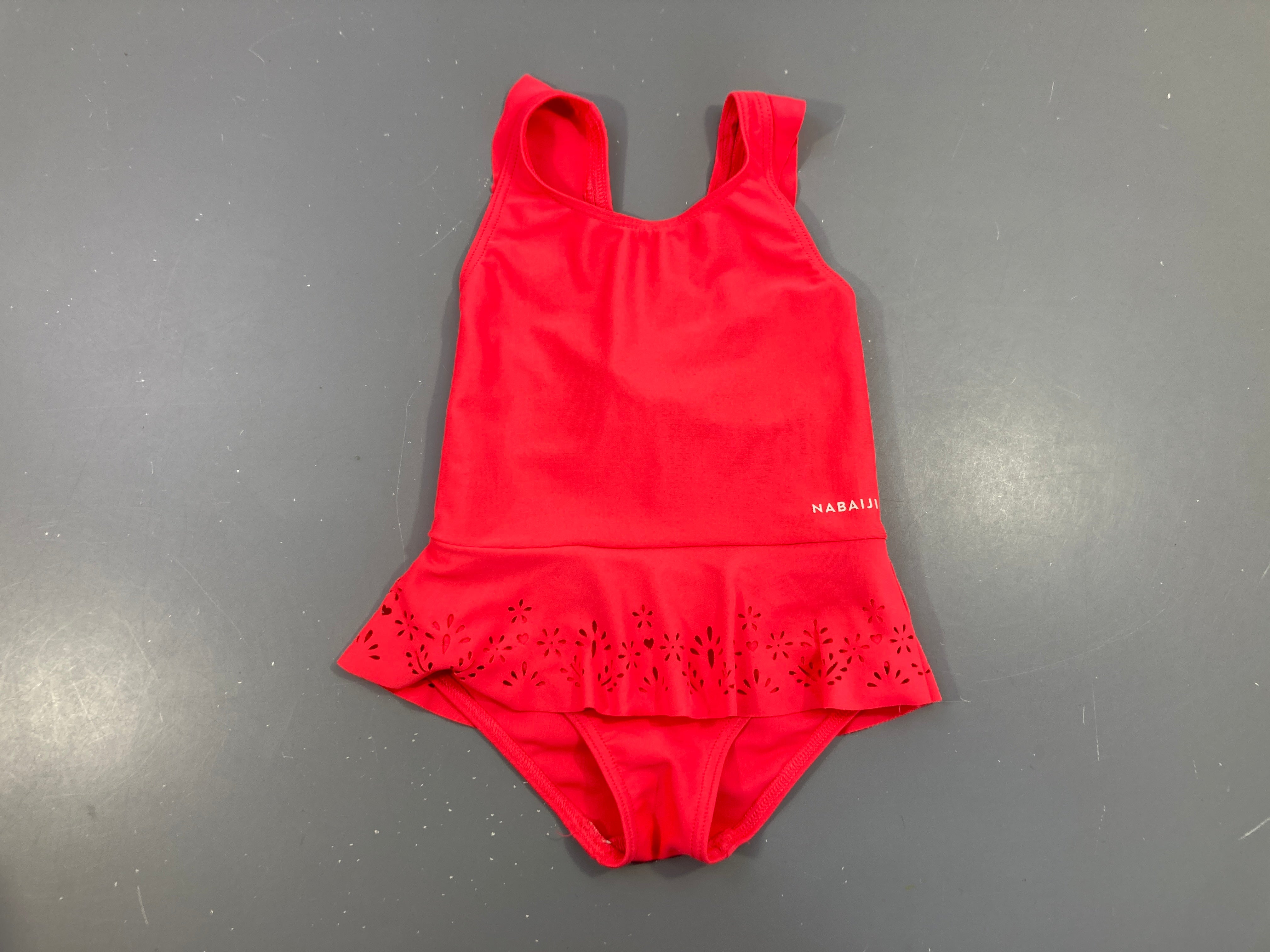 Maillot corail jupette, Nabaiji