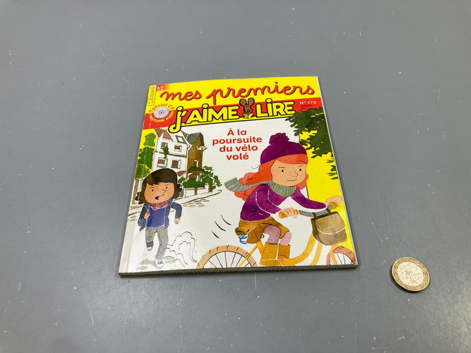 Mes premiers J'aime lire n°173, À la poursuite du vélo volé, Bayard, moins cher chez Petit Kiwi