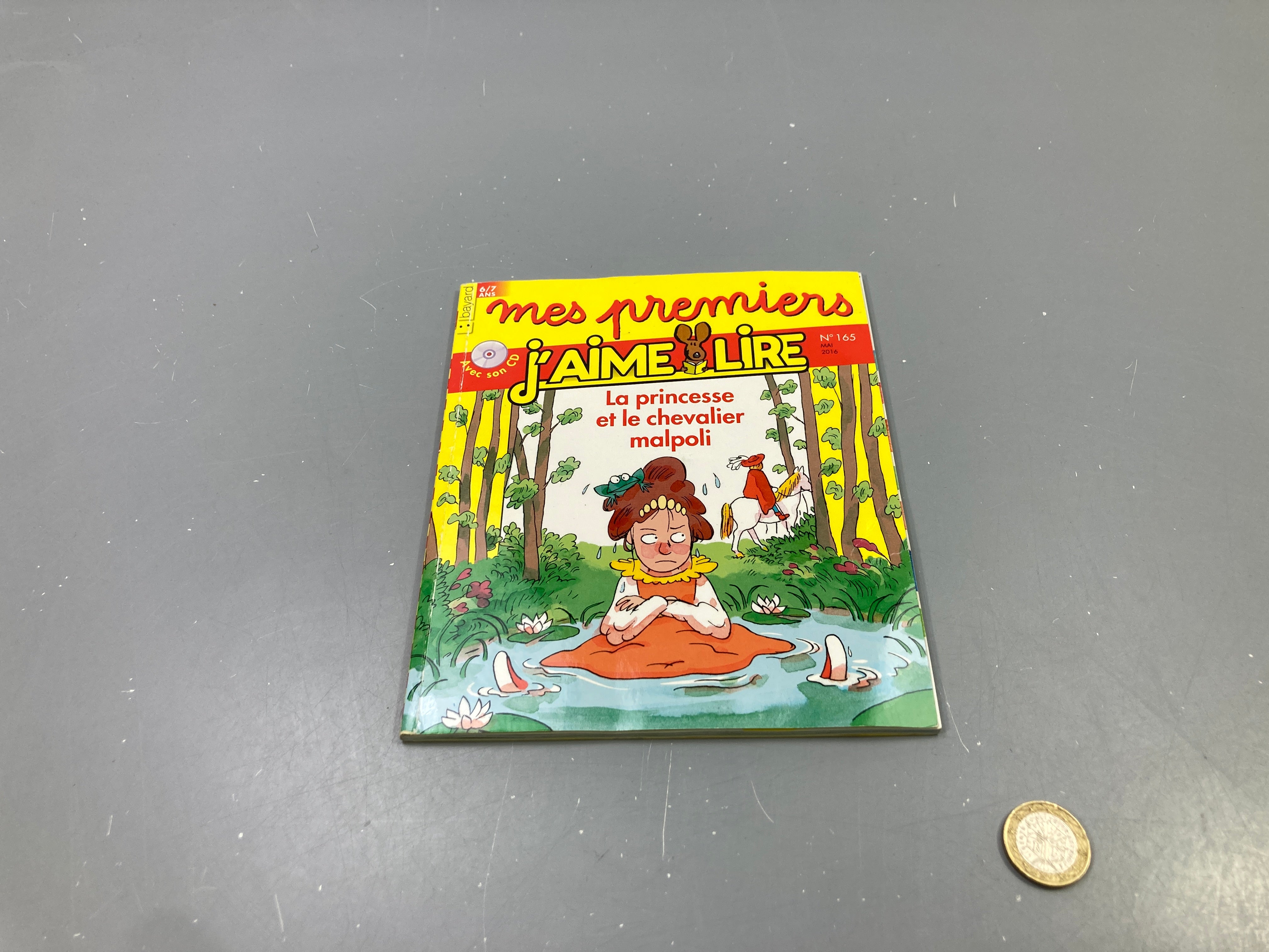 Mes premiers J'aime lire n°165, La princesse et le chevalier malpoli, Bayard