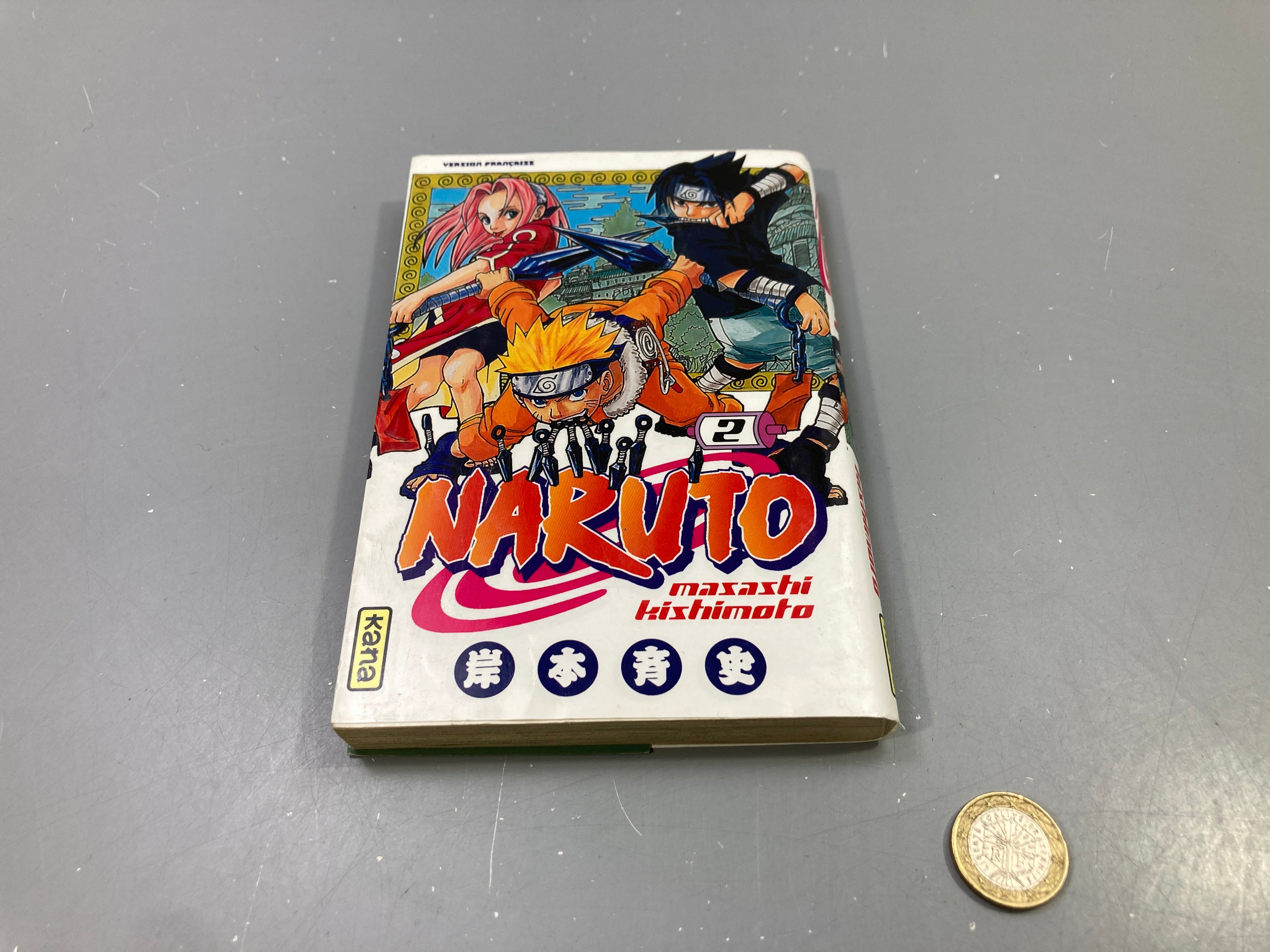 Naruto tome 2, Masashi Kishimoto, Kana