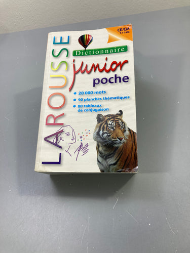Dictionnaire junior poche, 20 000 mots, Larousse, moins cher chez Petit Kiwi