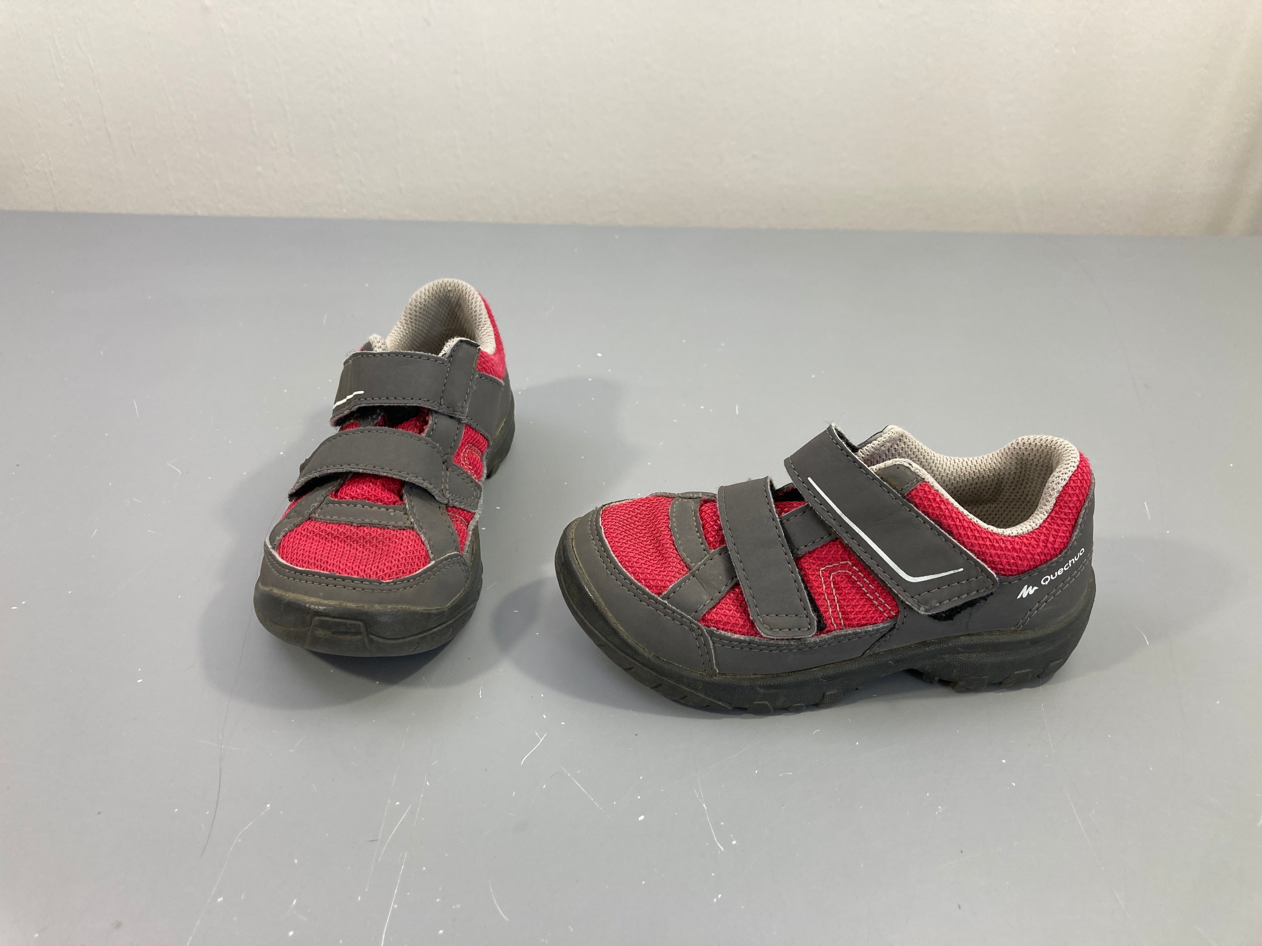 Chaussures de randonnées rose-gris
