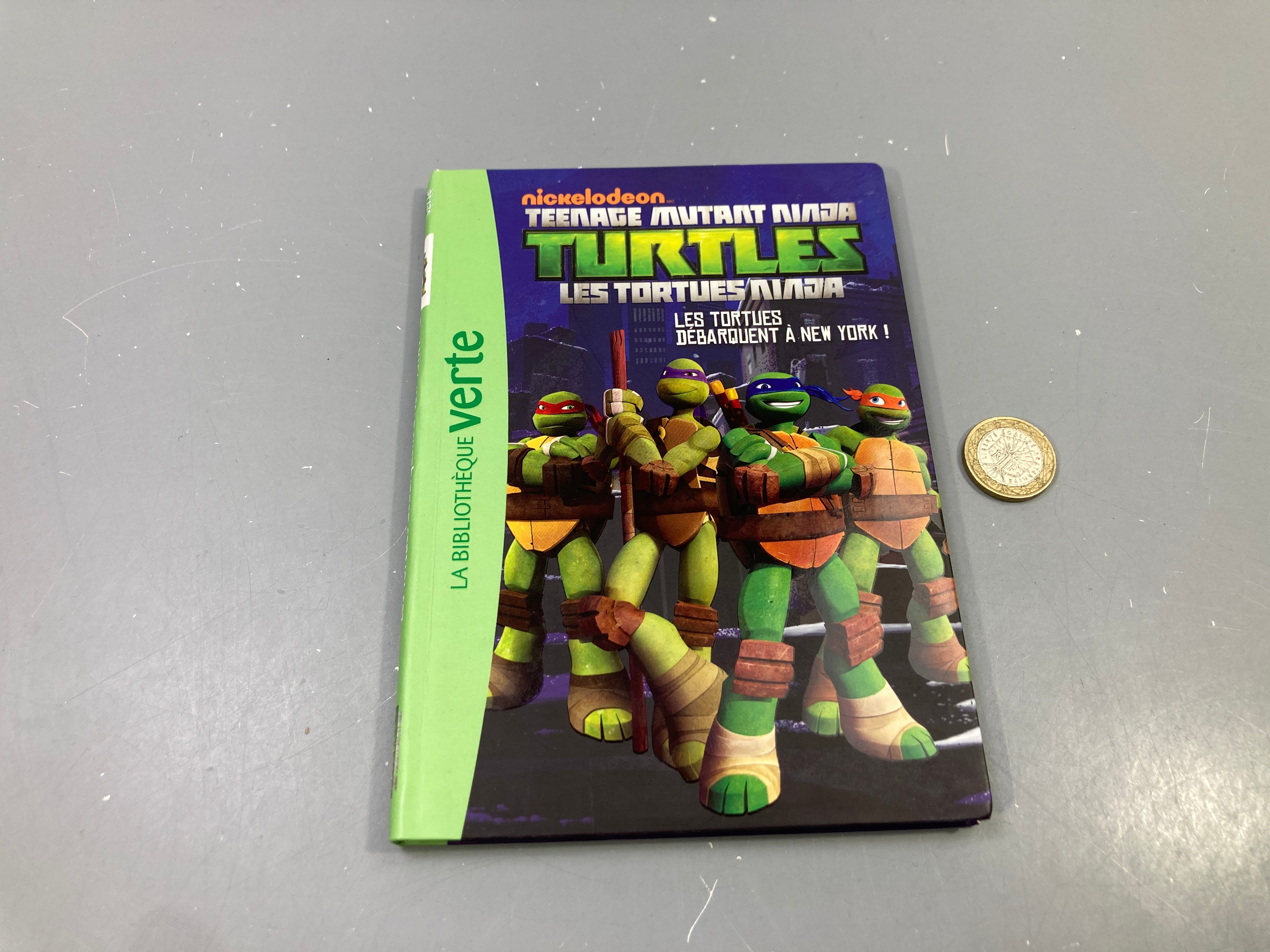 Les Tortues Ninja, Les tortues débarquent à New York !, Bibliothèque verte