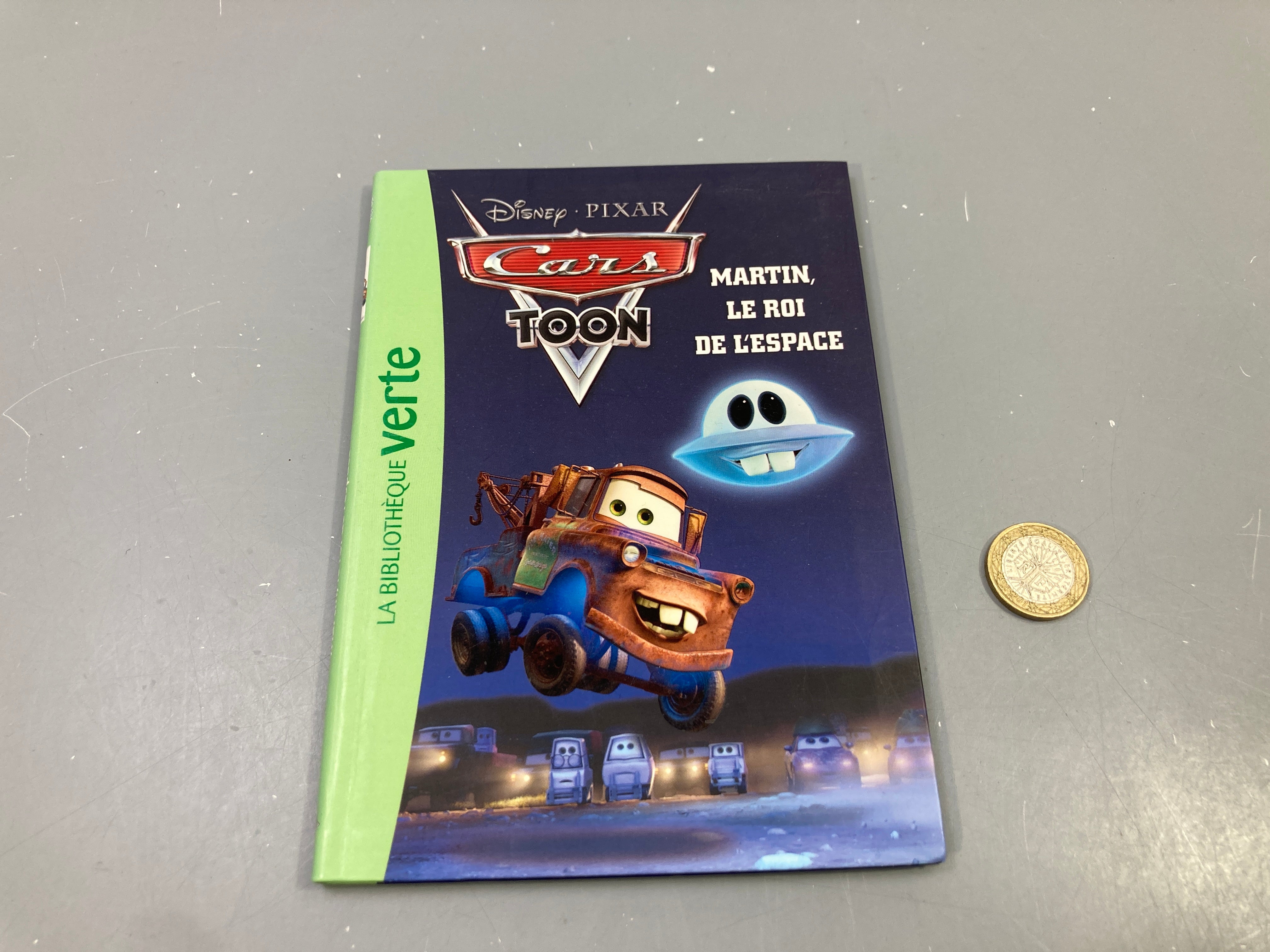Cars Toon, Martin le roi de l'espace, Disney Pixar, Bibliothèque verte