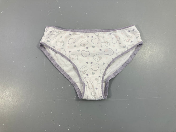 Culotte blanche Kitty, moins cher chez Petit Kiwi
