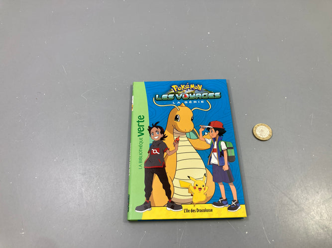 Pokémon Les Voyages, L'île des Dracolosse, Bibliothèque verte, moins cher chez Petit Kiwi
