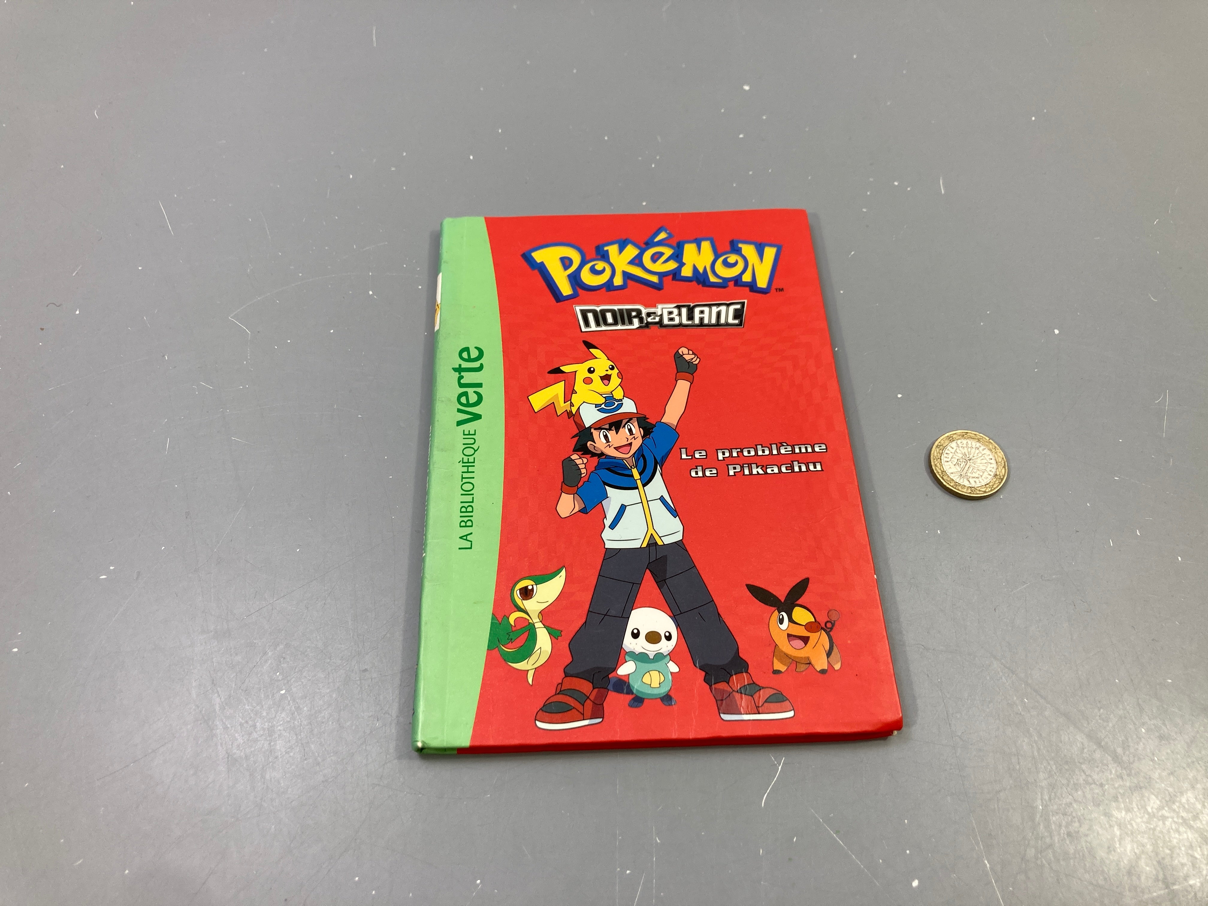 Pokémon Noir et Blanc, Le problème de Pikachu, Bibliothèque verte