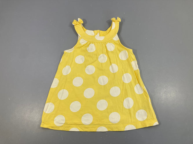 T-shirt s.m jaune pois, moins cher chez Petit Kiwi