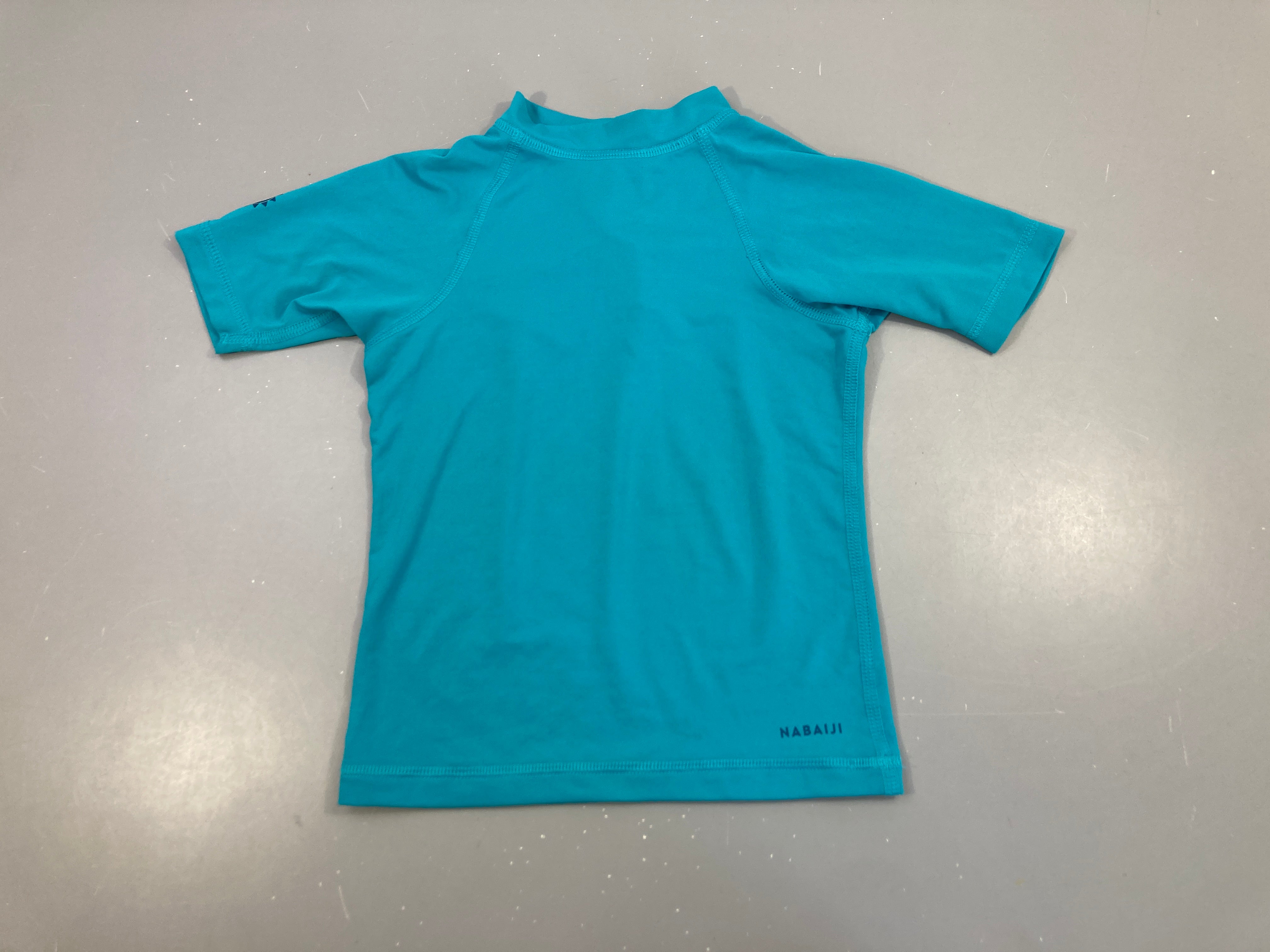 T-shirt m.c bleu anti-uv nabaji