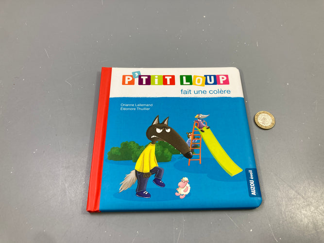 P'tit Loup fait une colère, Orianne Lallemand, Auzou éveil, moins cher chez Petit Kiwi