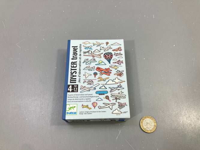 Jeu Myster Travel, observation et rapidité, moins cher chez Petit Kiwi