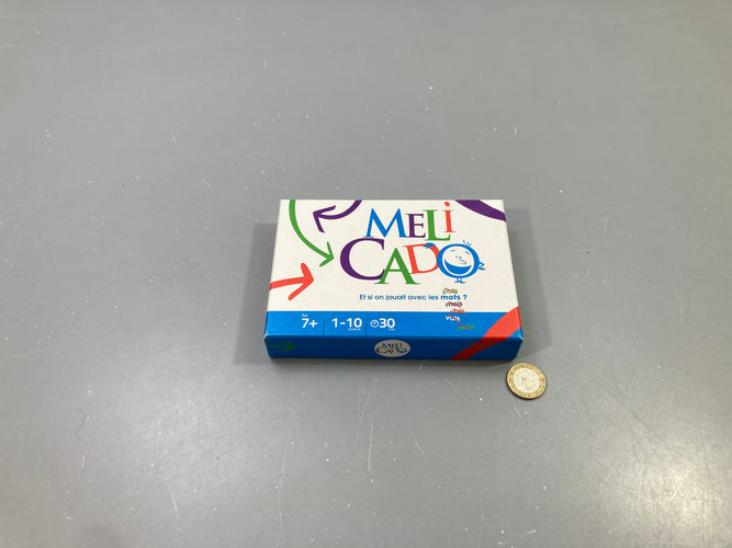 Jeu Meli Cado, jeu de mots 1-10 joueurs, moins cher chez Petit Kiwi