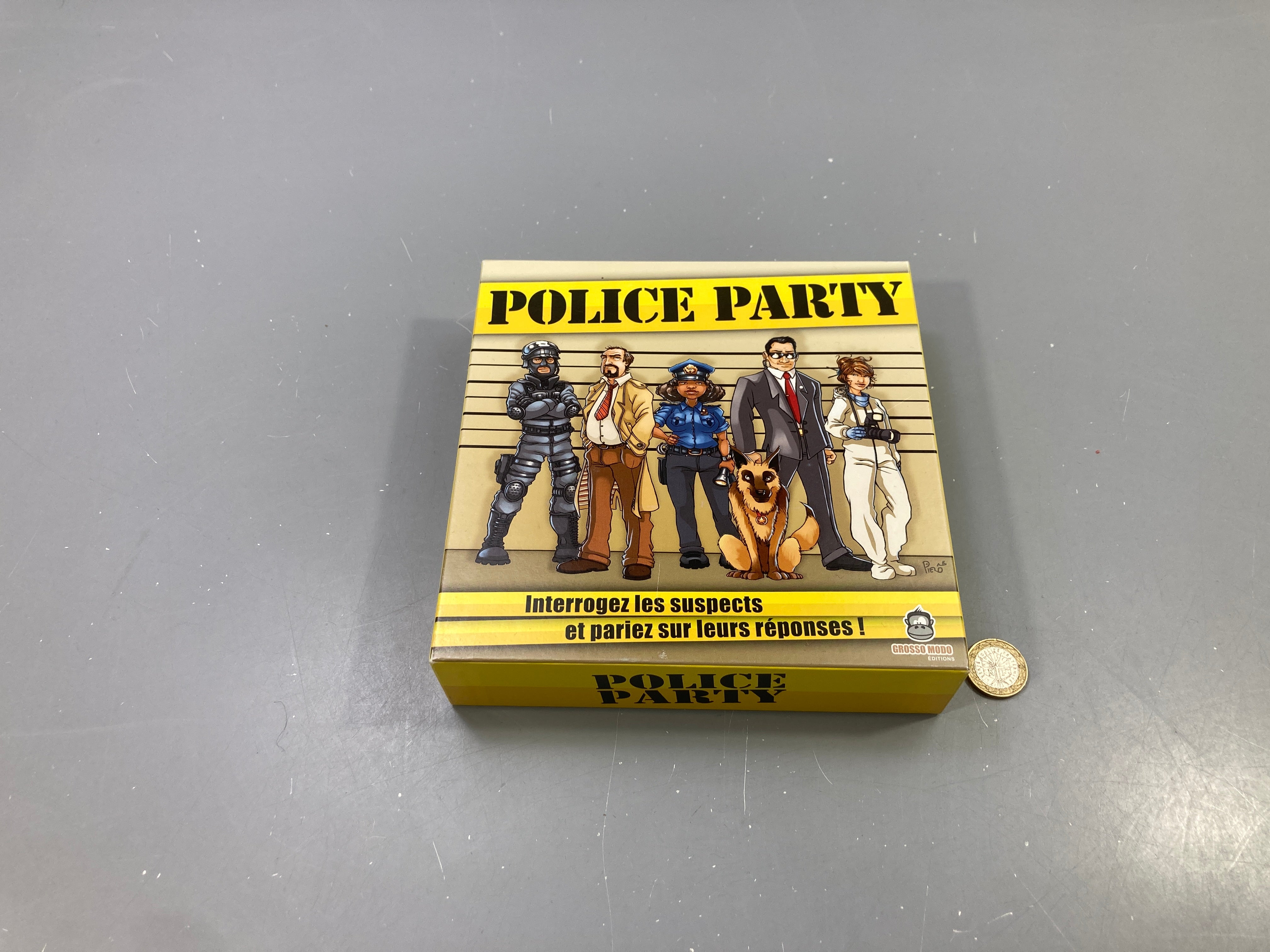 Jeu Police Party, Grosso Modo Éditions