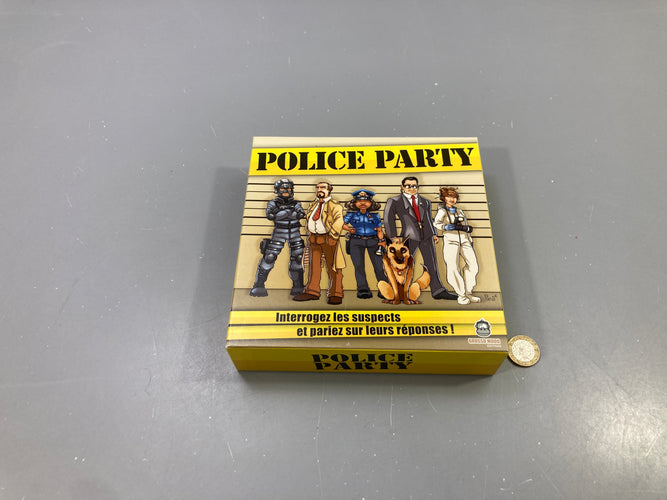 Jeu Police Party, Grosso Modo Éditions, moins cher chez Petit Kiwi