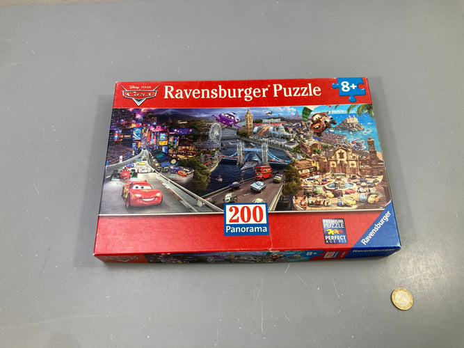 Puzzle panorama 200 pcs Disney Pixar Cars, 8+, moins cher chez Petit Kiwi