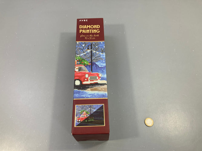 NEUF Diamond Painting phosphorescent auto, Action, moins cher chez Petit Kiwi