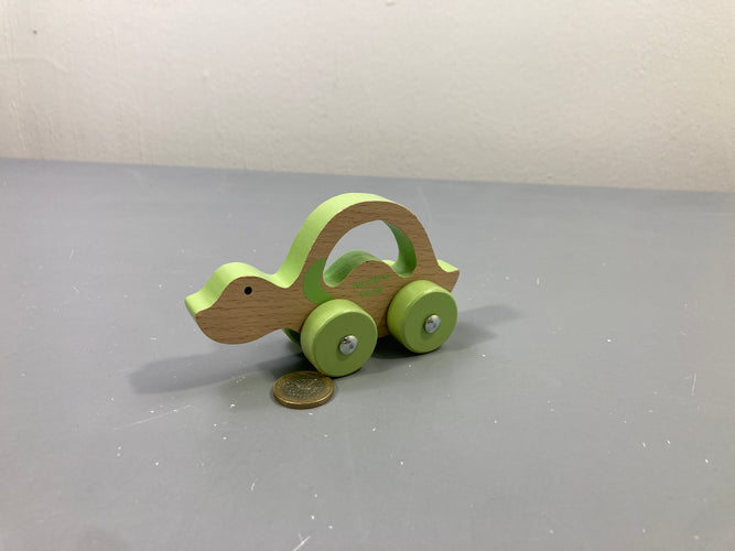 Tortue roulante en bois, Wood’N Play, moins cher chez Petit Kiwi