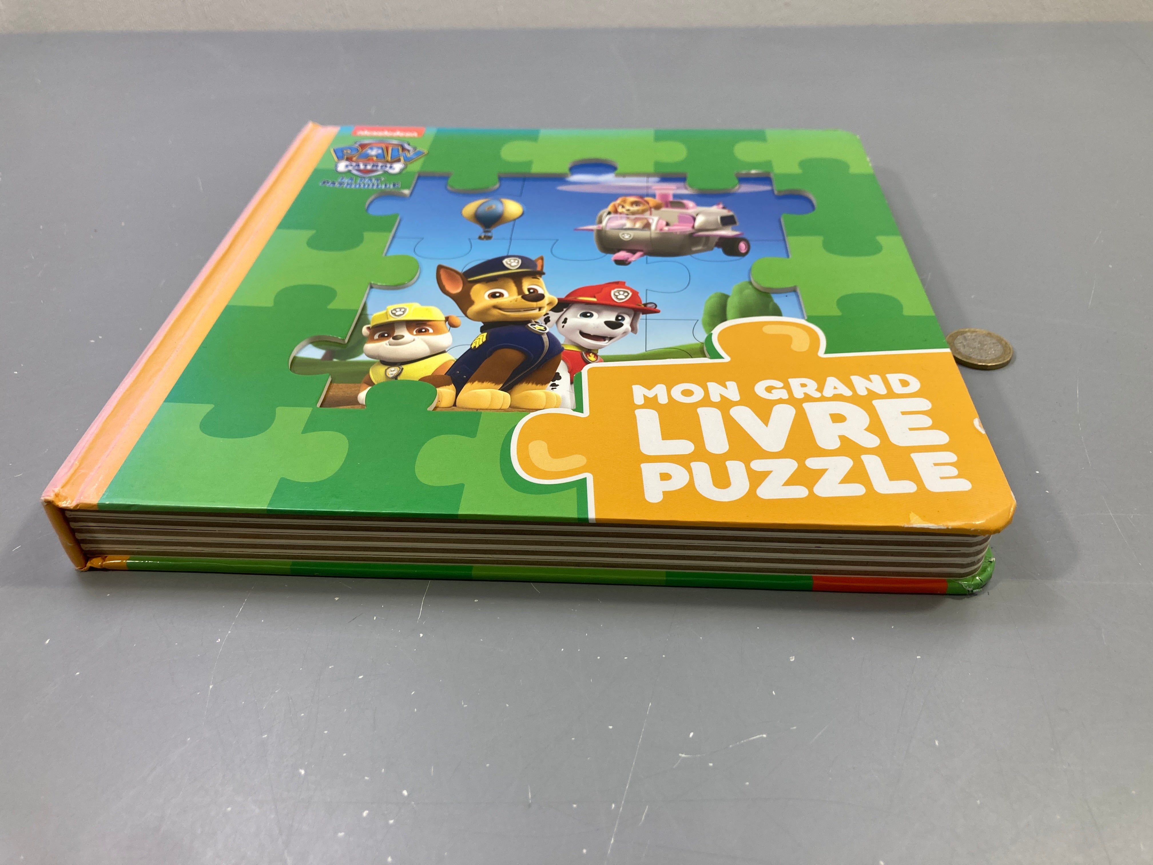 Mon grand livre puzzle La Pat'Patrouille, Nickelodeon