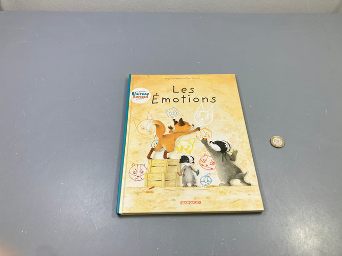 Les Émotions, la famille Blaireau Renard, Brigitte Luciani et Eve Tharlet, Dargaud, moins cher chez Petit Kiwi