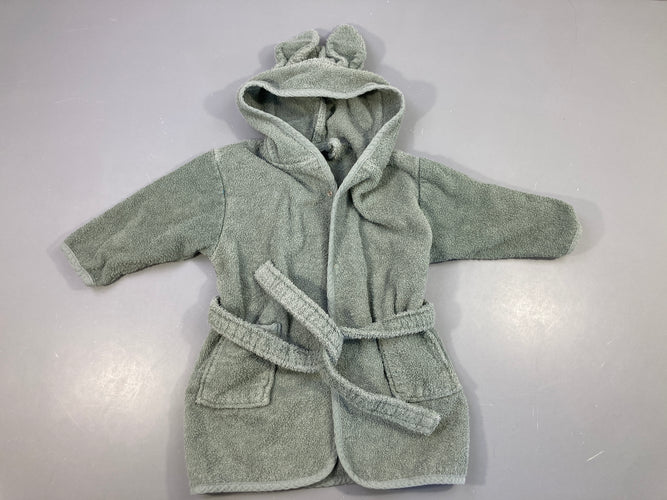 Peignoir éponge eucalyptus Jollein, moins cher chez Petit Kiwi