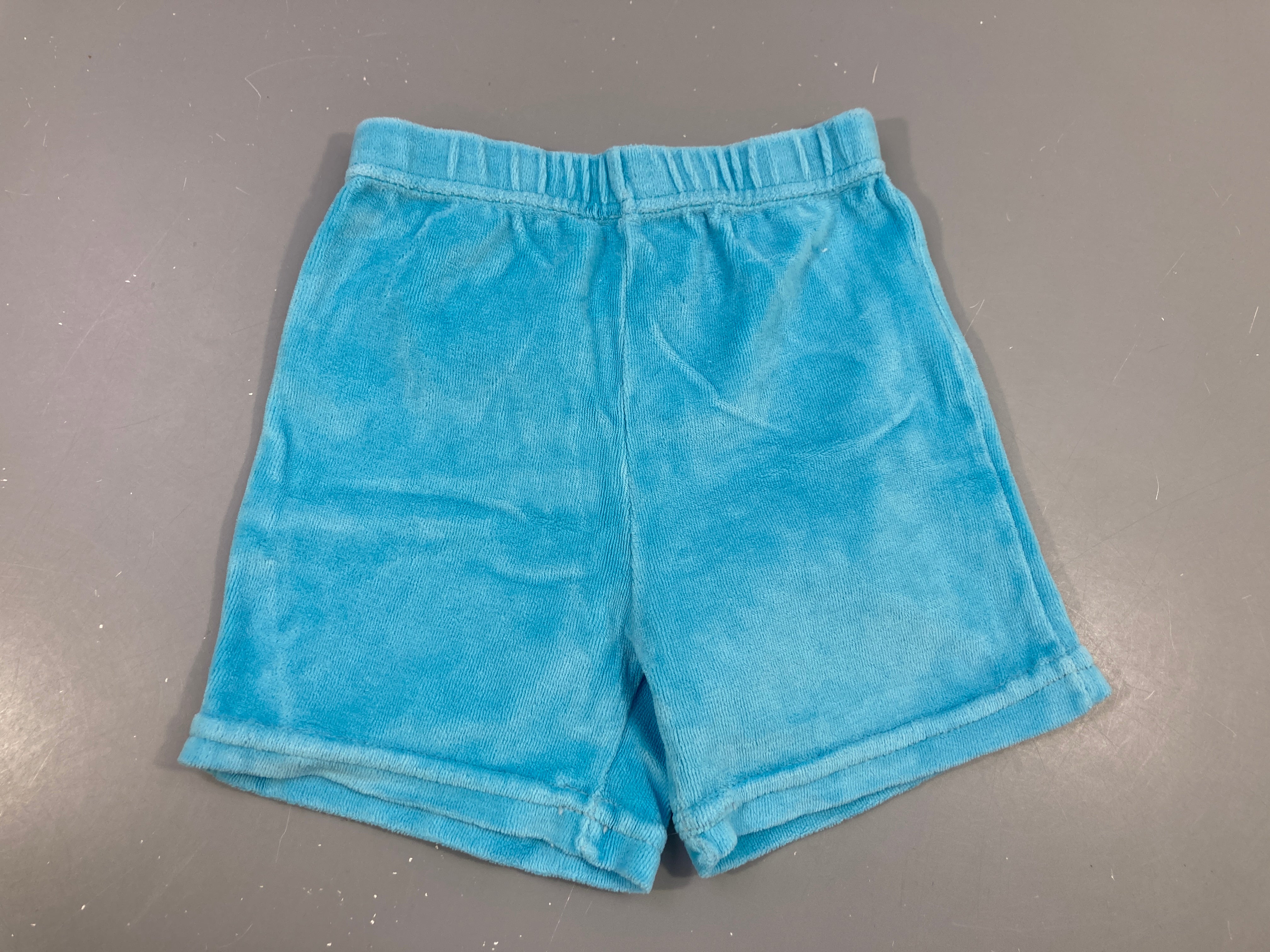 Short éponge turquoise