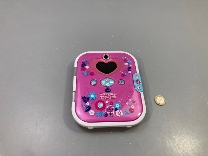 Journal intime électronique Kidisecrets Selfie Music 2.0 rose, moins cher chez Petit Kiwi