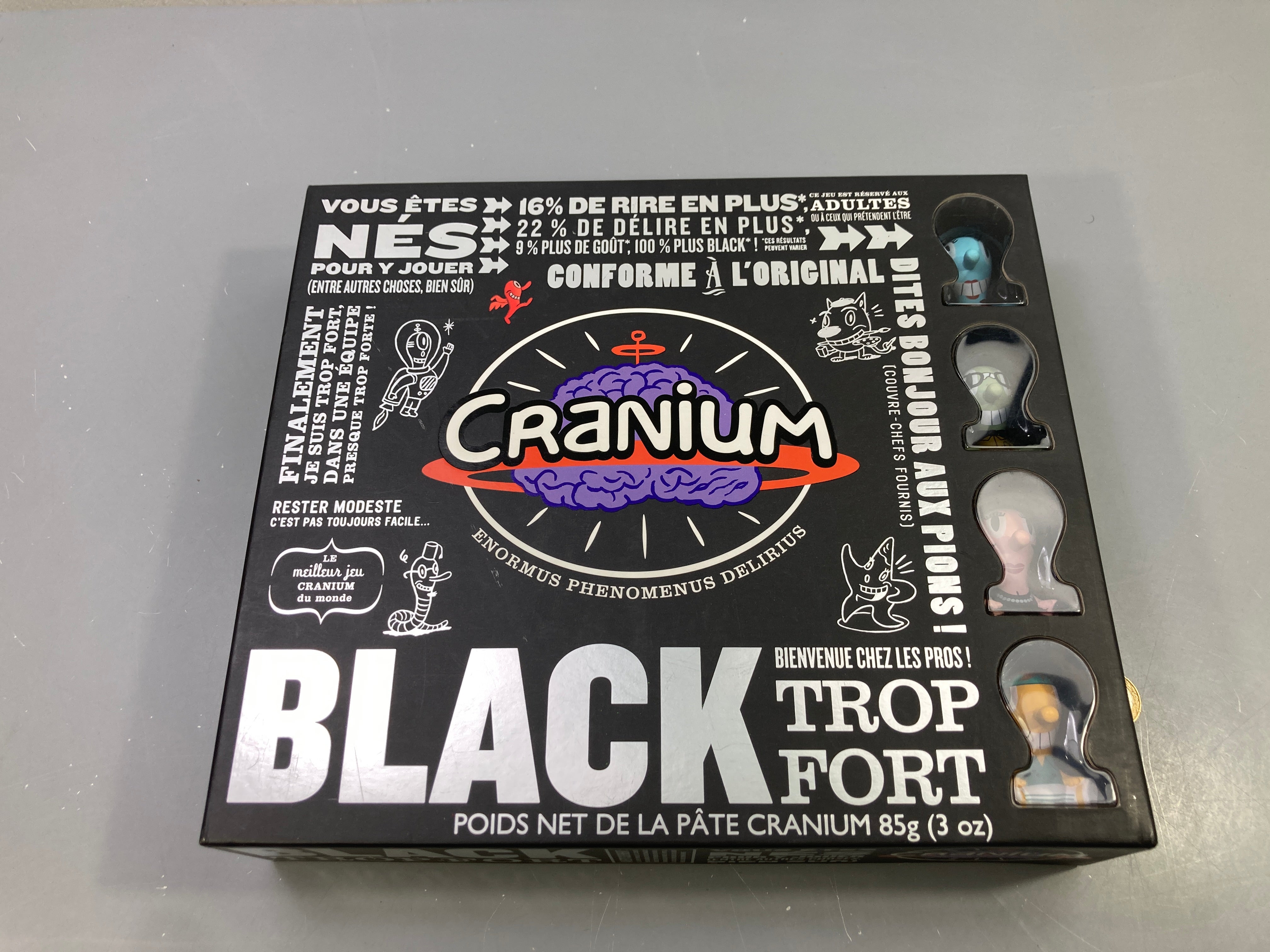 Jeu Cranium Black Trop Fort, pour adultes