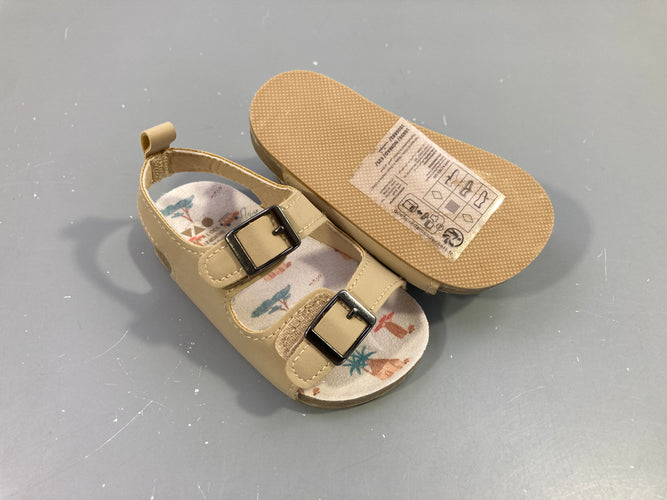 Neuf-Sandales beiges, moins cher chez Petit Kiwi
