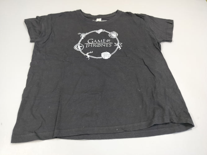 T-shirt m.c noir "Game of Thrones", moins cher chez Petit Kiwi