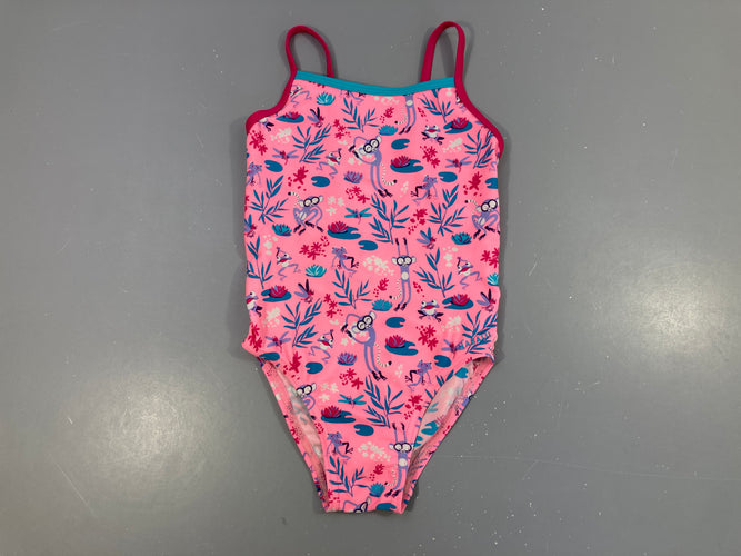 Maillot rose animaux Taille estimée, moins cher chez Petit Kiwi