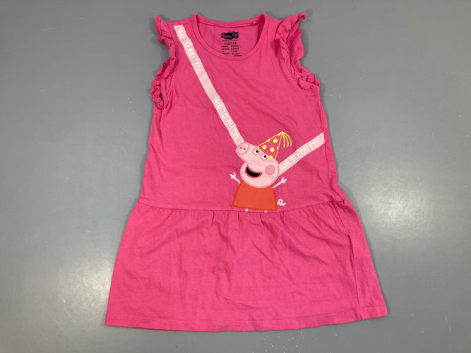 Robe s.m jersey rose Peppa Pig, moins cher chez Petit Kiwi