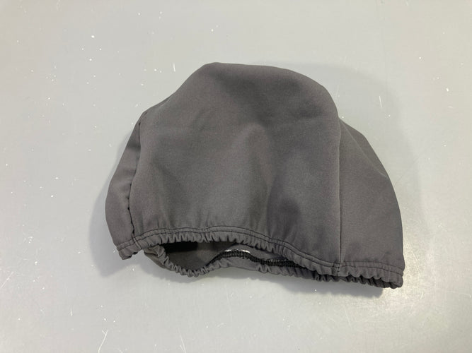 Bonnet de bain tissu gris foncé, moins cher chez Petit Kiwi