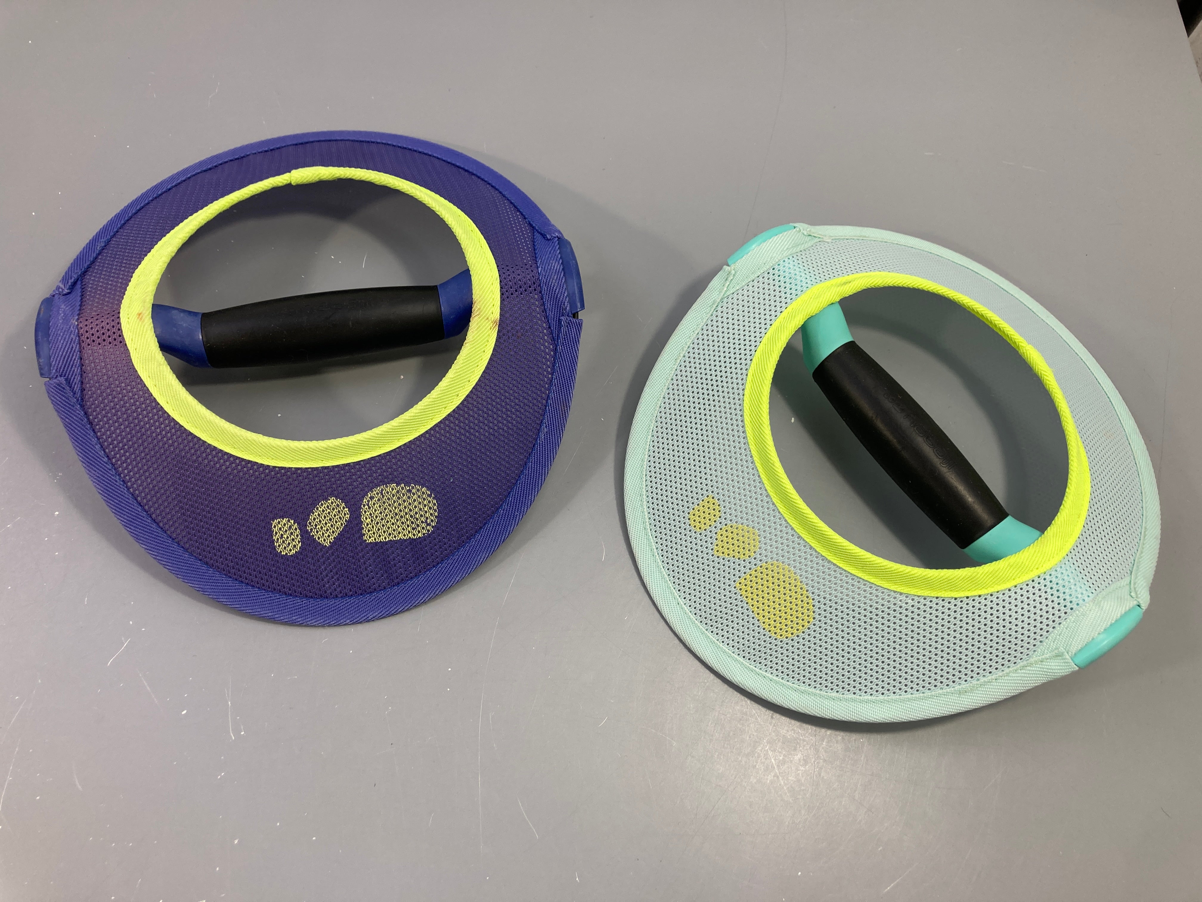 2 pullpush mesh bleu lagon/bleu foncé NABAIJI
